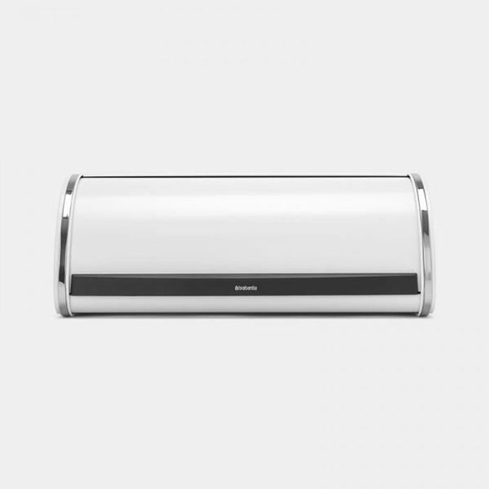 BRABANTIA Boîte à pain avec couvercle coulissant blanc
