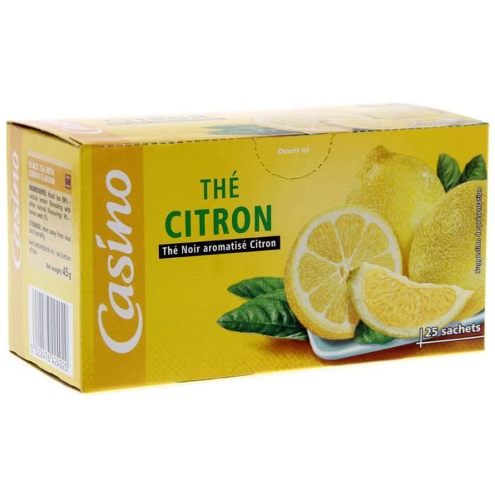 Thé au Citron 25 sachets 45 g