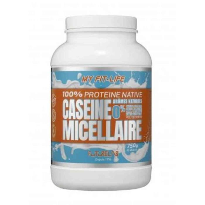 Protéine à digestion lente CASEINE MICELLAIRE 750g Chocolat