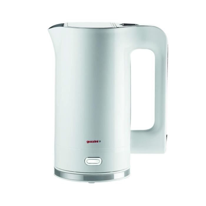 Guzzini Kitchen Active Design Bouilloire électrique Blanc 19 x 14 x 27 cm