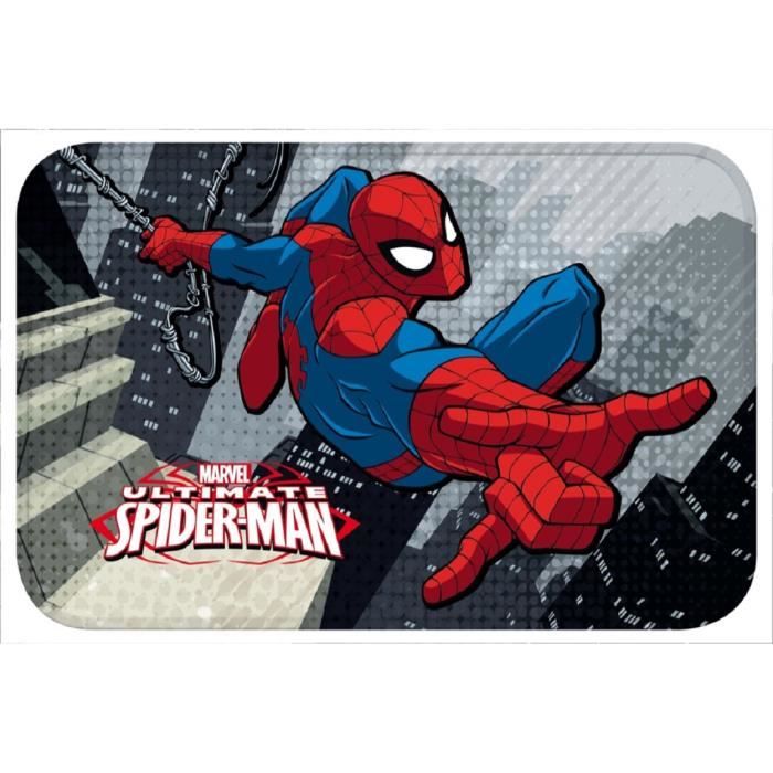 TAPIS DE SOL ENFANT MARVEL SPIDERMAN 40 X 60 CM