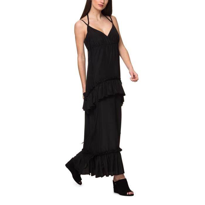 Sh By Silvian Heach Robe Noir Femme RNP18149VE-BLK