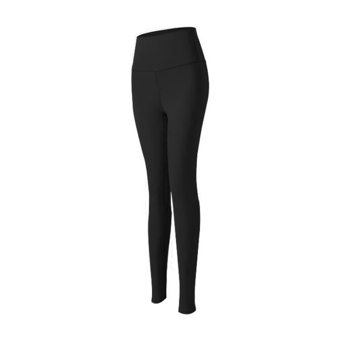FUNMOON Pantalon de Yoga Taille Haute pour Femmes Leggings de Yoga Fitness Sans Couture Noir