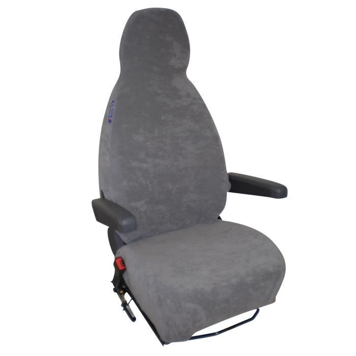 Housse de Sièges Eponge Coton Extensible Grises