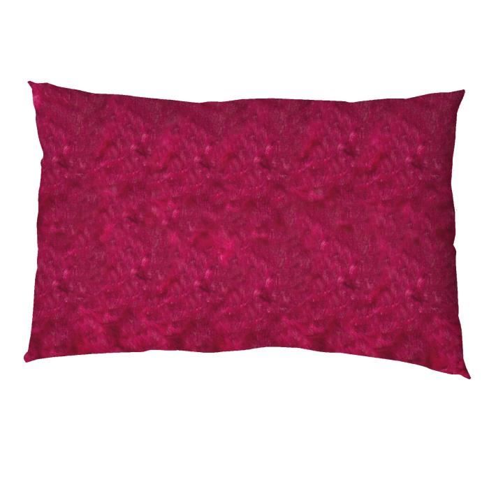 PAVILLON D'INTERIEUR Coussin déhoussable Marty 30x50cm - Rouge
