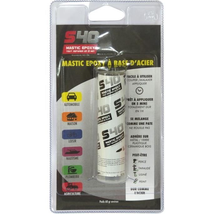 QUIKSTEEL Pâte à souder - 50 g