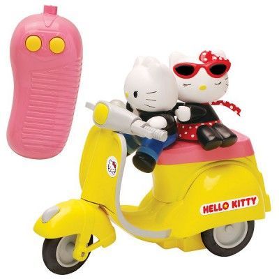 Véhicule radio commandé - Scooter Hello Kitty