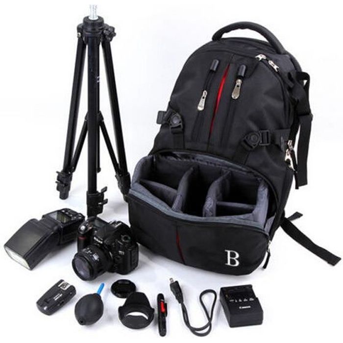 Sacs étanche pour appareil photo DSLR Sac à dos Rucksack sac pour Nikon Sony Canon Photo Bag pour appareil photo