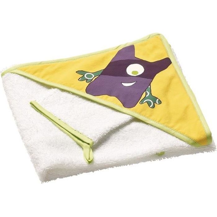 THERMOBABY Cape de bain & gant - Mon petit monstre
