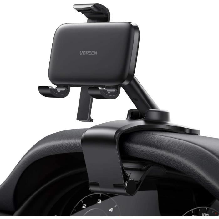 UGREEN Support Téléphone Voiture sur Casquette Tableau de Bord Position en Paysage