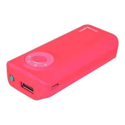 Urban Factory Batterie Externe Emergency 4400 mAh Rose