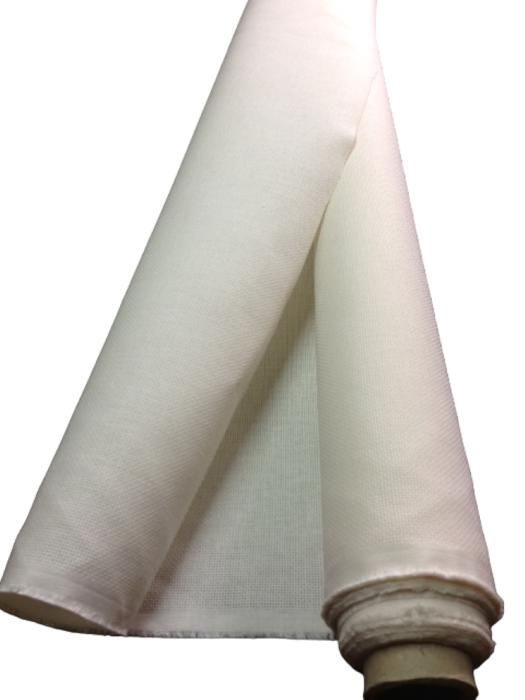 Tissu broderie Toile aida aïda ECRU 100 % coton à broder 7.2 point de croix au 0.50 metre par largeur 160 cm