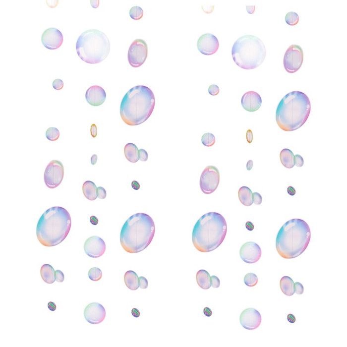6 Guirlandes En Papier Coloré Réutilisables - Décoration Fête, Mariage, Anniversaire - Motif Trèfle Porte-bonheur - 10