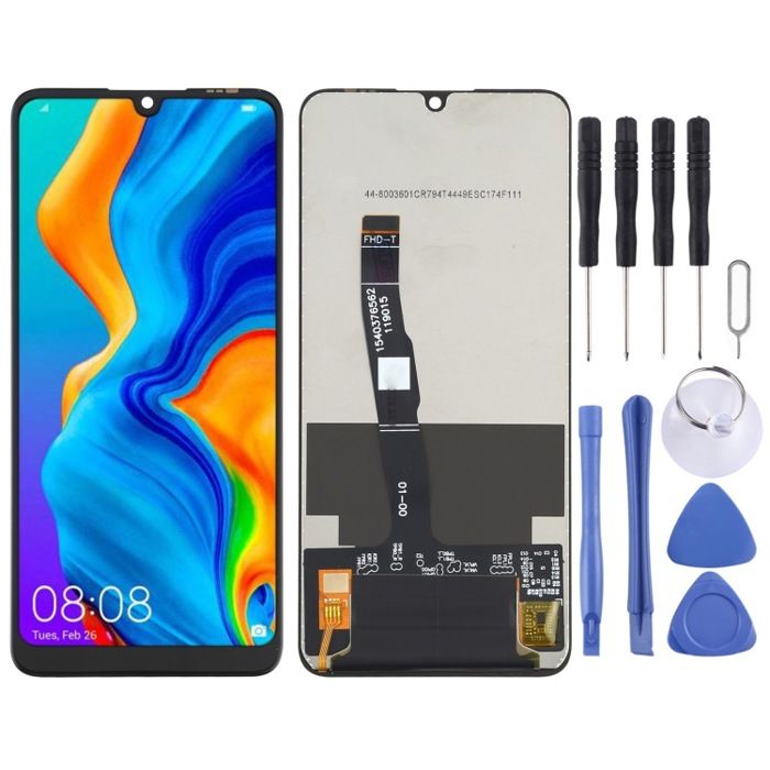 Écran LCD Complet Pour Huawei P30 Lite 48MP - Noir - Occasion En état Fonctionnel