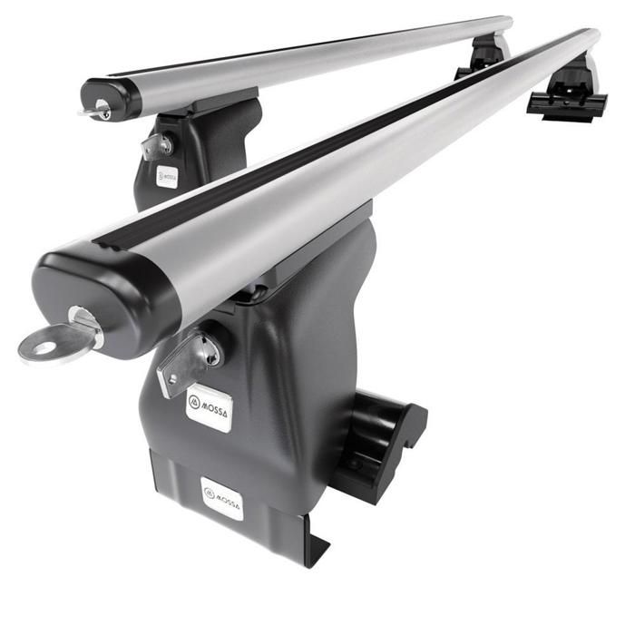 Barres De Toit Aluminium Pour Citroën C5 Mk1 Tourer 2000-2007 - Charge 90kg - Gris - 2 Barres (Omac)