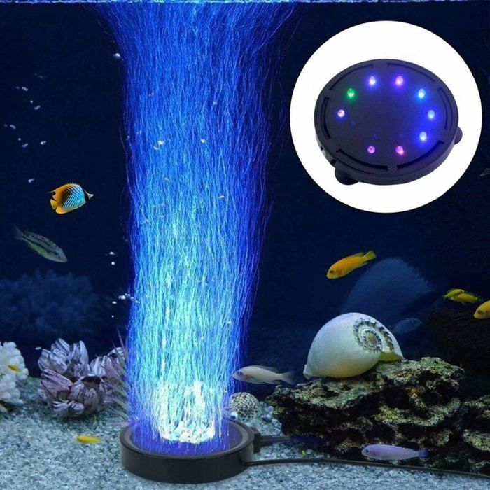 Comparer les prix de Lampe bulles pour aquarium avec pompe air LED pour dcoration de tortue VHV