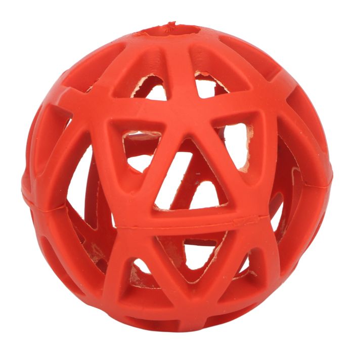 Comparer les prix de Balle creuse pour chien résistante aux morsures et aux dents - Jouet interactif à mâcher en caoutchouc pour intérieur et extérieur