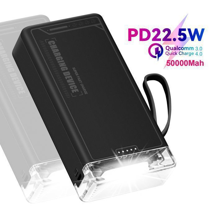 I Batterie Externe, 140W 25000mAh Grande Capacité Power Bank For Phone