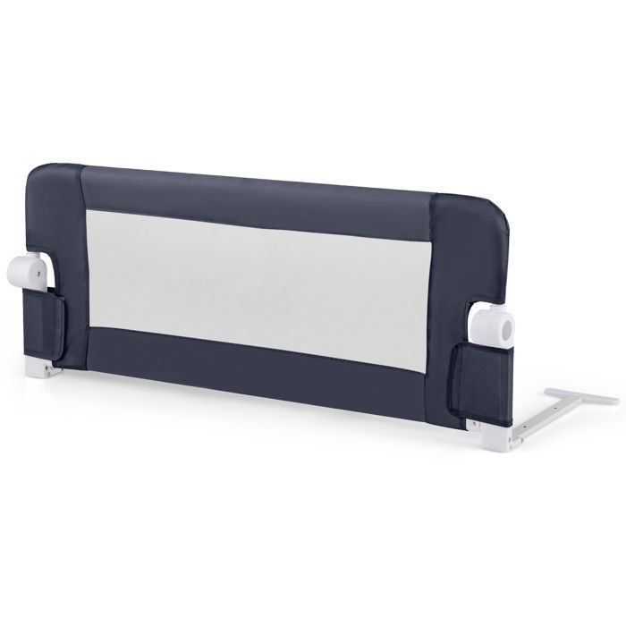 Barrière De Lit Pliable Bébé - Transparente, Respirante - 150/180/200 Cm - Anti-Chute