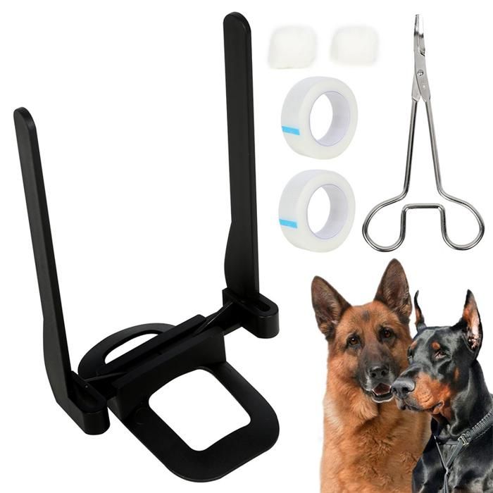Kit de correction des oreilles pour Doberman kit de coupe des oreilles pour chien support vertical fixe
