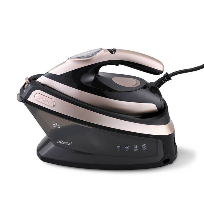 Générateur de vapeur - MAESTRO - MR-320C - 15L - 2400W - Céramique - Noir - Système anti-tartre - Fonction pressing