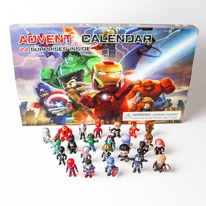 Calendrier De L'Avent 2025 Pour Enfants, 24 Figurines Miniatures