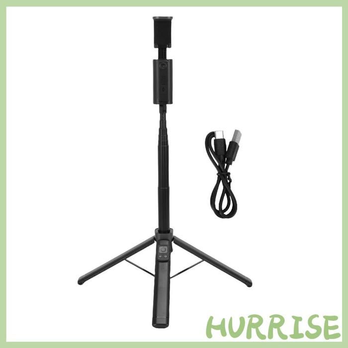 yAyusi Trépied extensible avec suivi automatique du visage 360° de rotation avec lumière, sans