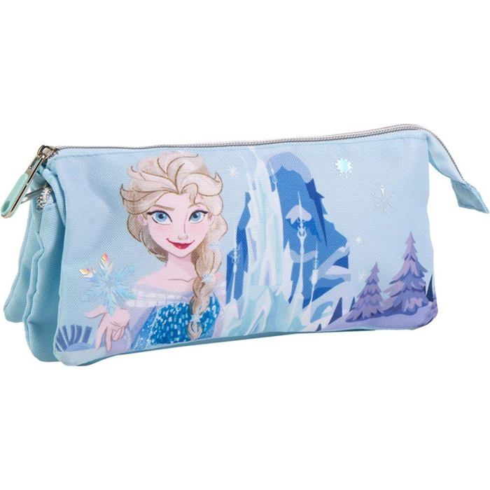 Disney CERDÁ Life's Little Moments Set di Accessori Frozen - 8 Elastici per Capelli - Colore Blu - Multicomposizione - Pin con Il Volto di Elsa e Anna - Prodotto Originale Disegnato