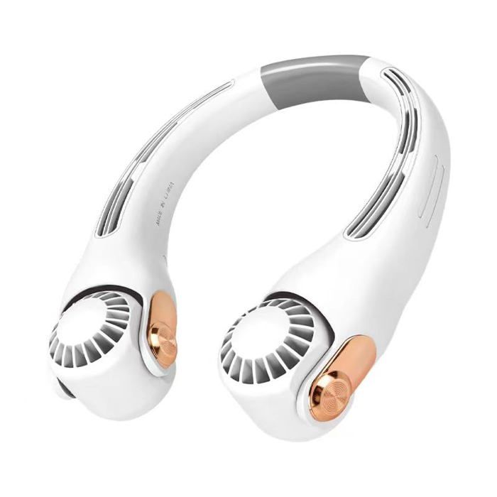 Ventilateur cou rechargeable - 1 pièce 3 vitesses réglables - Portable pour travail Cuneary