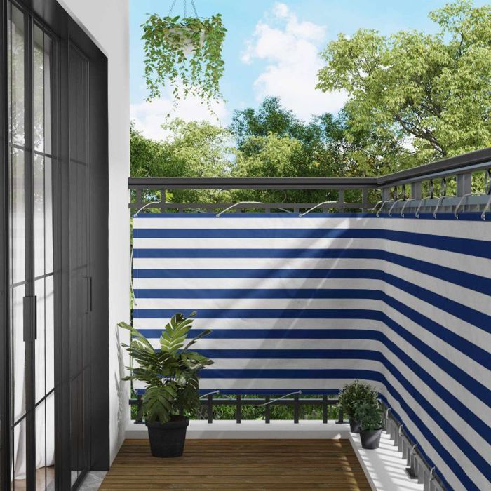 vidaXL Écran de balcon et 110 x 300 cm Tissu Oxford - vue 5