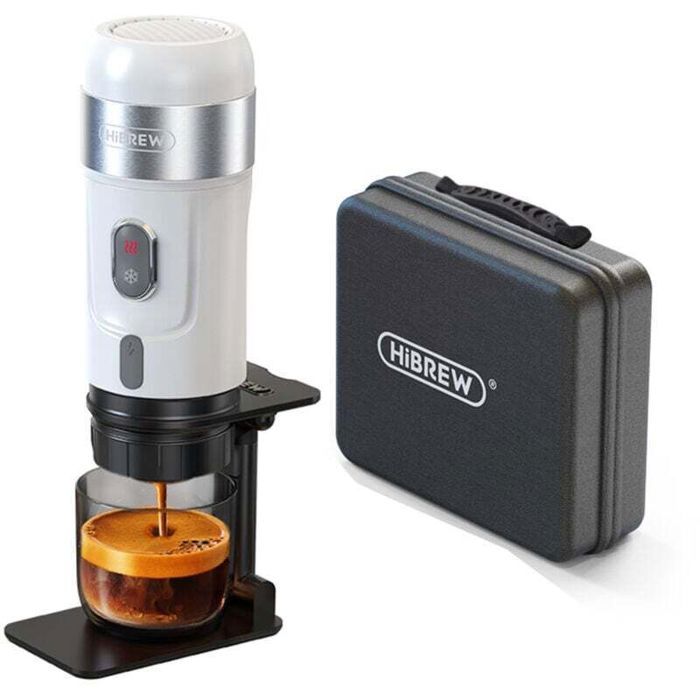 Virex® Machine à expresso portable 3 en 1 Machine à café à capsules compatible avec Nes OriginalLine DG et le café moulu Cafetièr