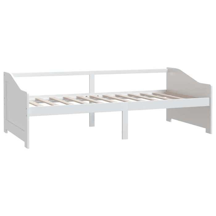 BESTLIFE Lit de repos 3 places sans matelas Blanc 90x200 cmavec manuel de montage（58201919）VIDAXL