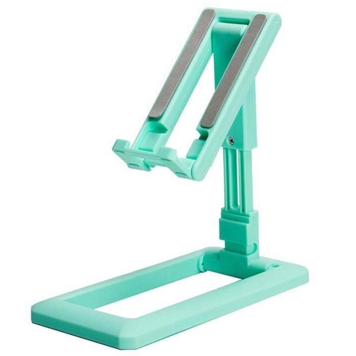 Support De Téléphone Portable Bureau Avec Ours Cartoon - Pliable, Réglable En Hauteur - Compatible Smartphones Et Tablettes