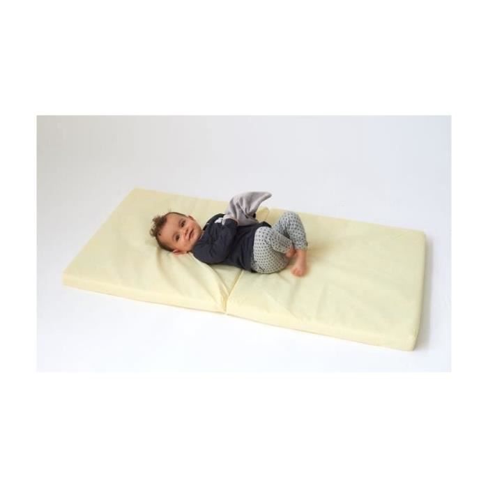 Matelas Pliant En Mousse Pour Bebe Tineo Vanille Vos Marques Tendances Cdiscount Puericulture Eveil Bebe