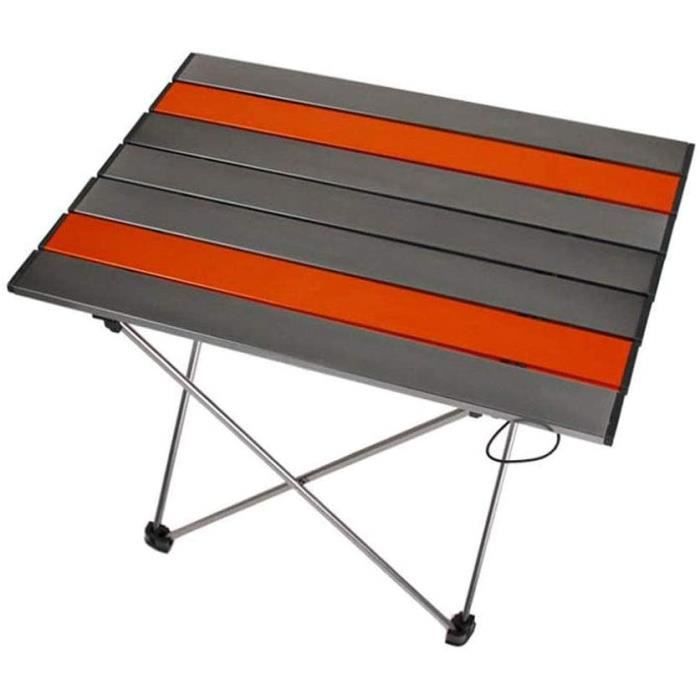 UltraLéger Portable en Aluminium table pliante Titulaire Camping Extérieur Jardin pihfuk 