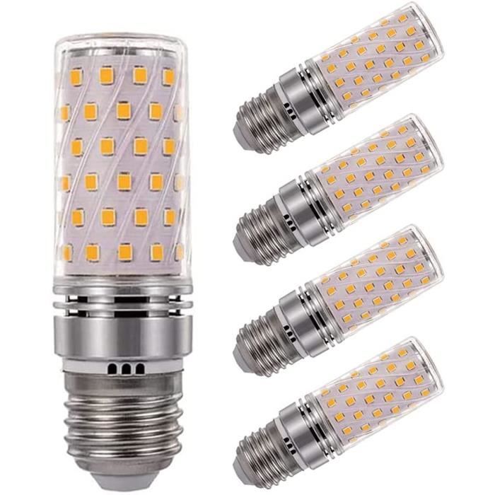 Ampoules LED E27 en Forme D'épi de Maïs Blanc Chaud 3000K,7W 1000 LM