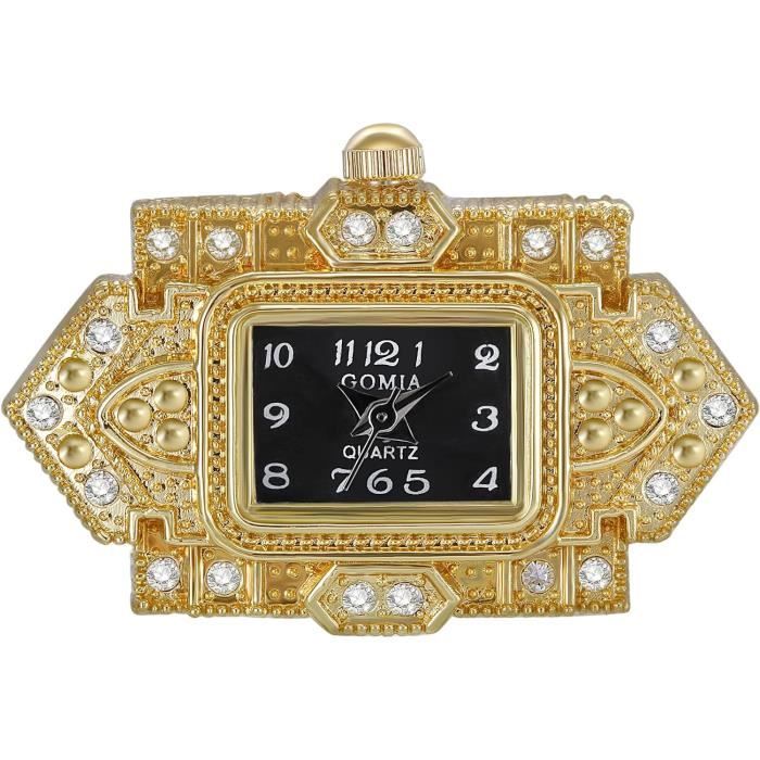 Verre De Montre Acrylique Transparent 31.9mm Avec Bague Chromée A F, Neuf Sans Boîte