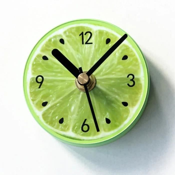 Horloge réfrigérateur à aimant (8 cm)