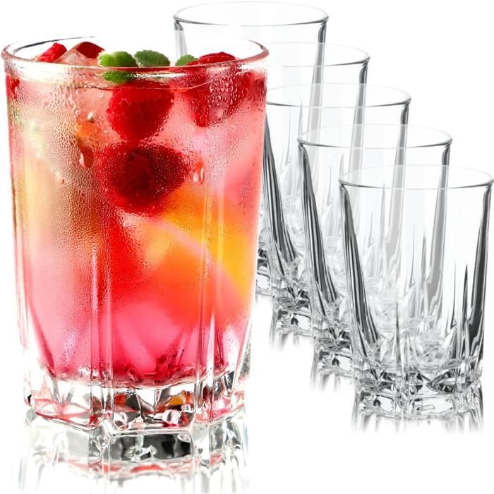 KADAX Lot de 6 verres à eau, 330 ml, lavables au lave-vaisselle, en KADAX Lot de 6 verres à eau, 330 ml, lavables au lave-vaisselle, en