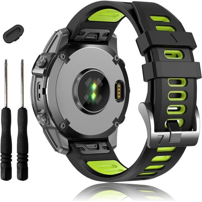 GENERICO Correa Para Reloj Garmin Fenix 6x 6x Pro 5x 5x Plus 3hr 26mm