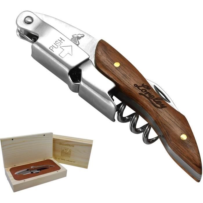 LORELEY® Mittelrhein Germany Set Di Macinasale E Pepe In Legno Di Acacia Con Macina In Ceramica, Sottobicchiere E Pennello, Regalo Perfetto Per Matrimonio E Casa - 3