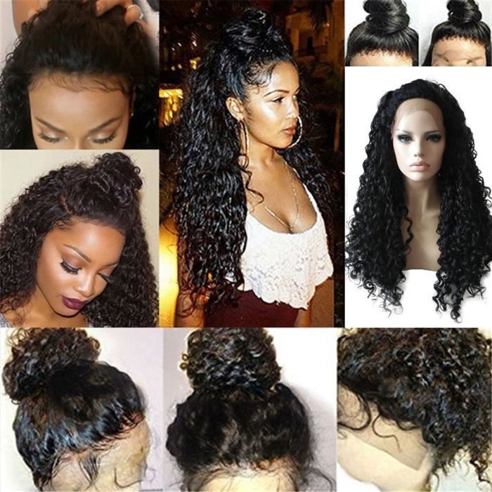 Full lace wig human hair - Achat 