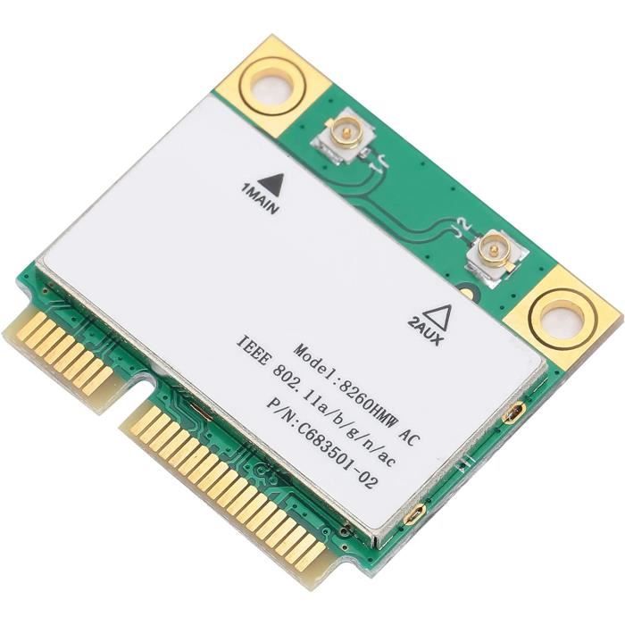 Carte réseau Wi‑FI, Carte réseau sans Fil à Structure Stable 867 Mbps ...