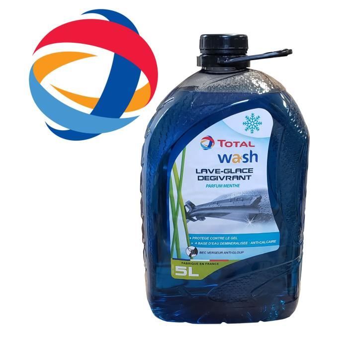 Lave Glace Dégivrant Hiver -25° Total Wash 5 Litres - Cdiscount Auto