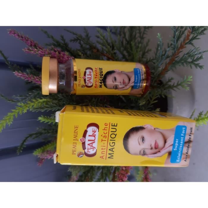 Serum Peau Jaune Anti Tache Magique Tres Eclaircissant Livraison Rapide 24 Heure Cdiscount Au Quotidien