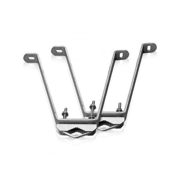 C-Line 12 Volt contactdoos met antenne en satelliet aansluiting grijs