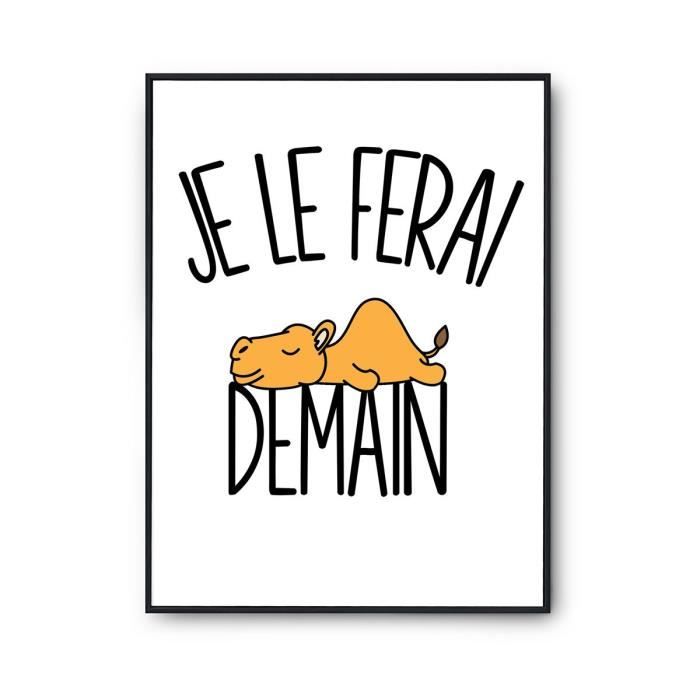 T-shirt Enfant Singe | Je le ferai Demain | Bodies Collection Animaux true