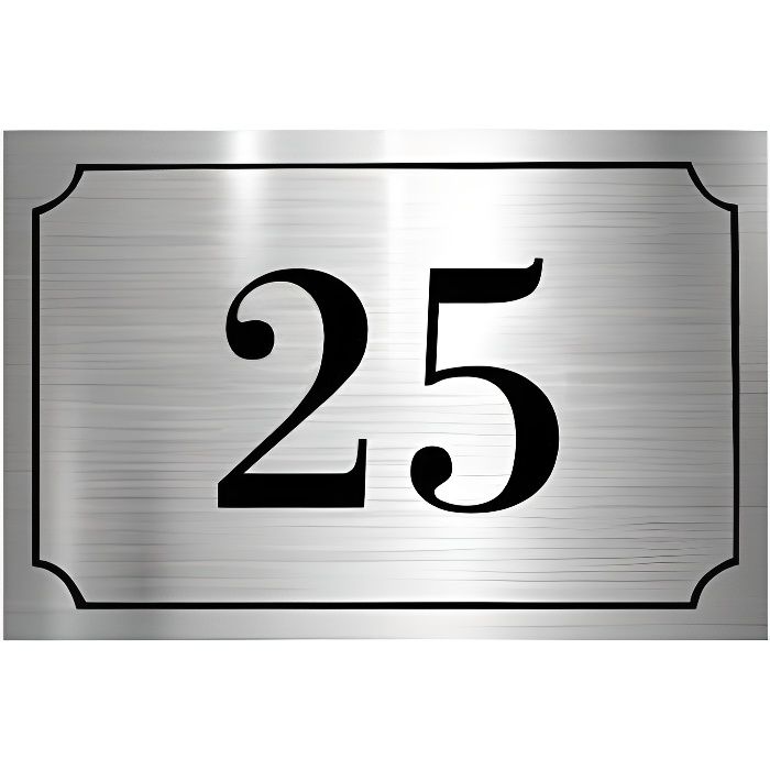 INCREWAY Lot de 20 numéros d/'adresses 3D Pour appartement bureau maison Auto-adhésifs Noir 5 cm Numéros de boîte aux lettres de 0 à 9