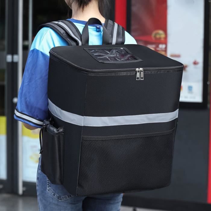 Sac de Livraison UBER Isotherme de Nourriture pizza Grande Capacité 35L -  Sac à Dos livraison Chaud et Froid pour livreurs - Cdiscount Maison