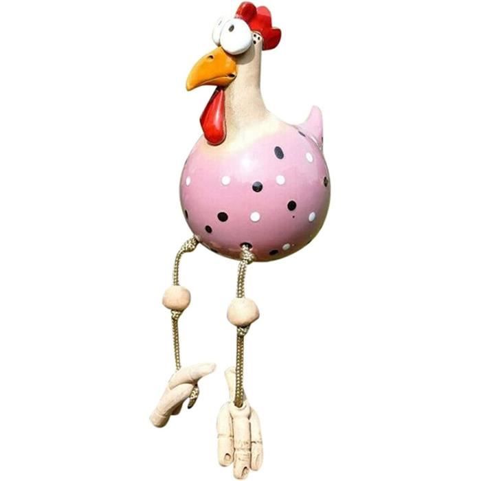 Poulet Câlin En Céramique Avec Biscuit Tournesol - Fait Main, Marque Clay Magic, Neuf